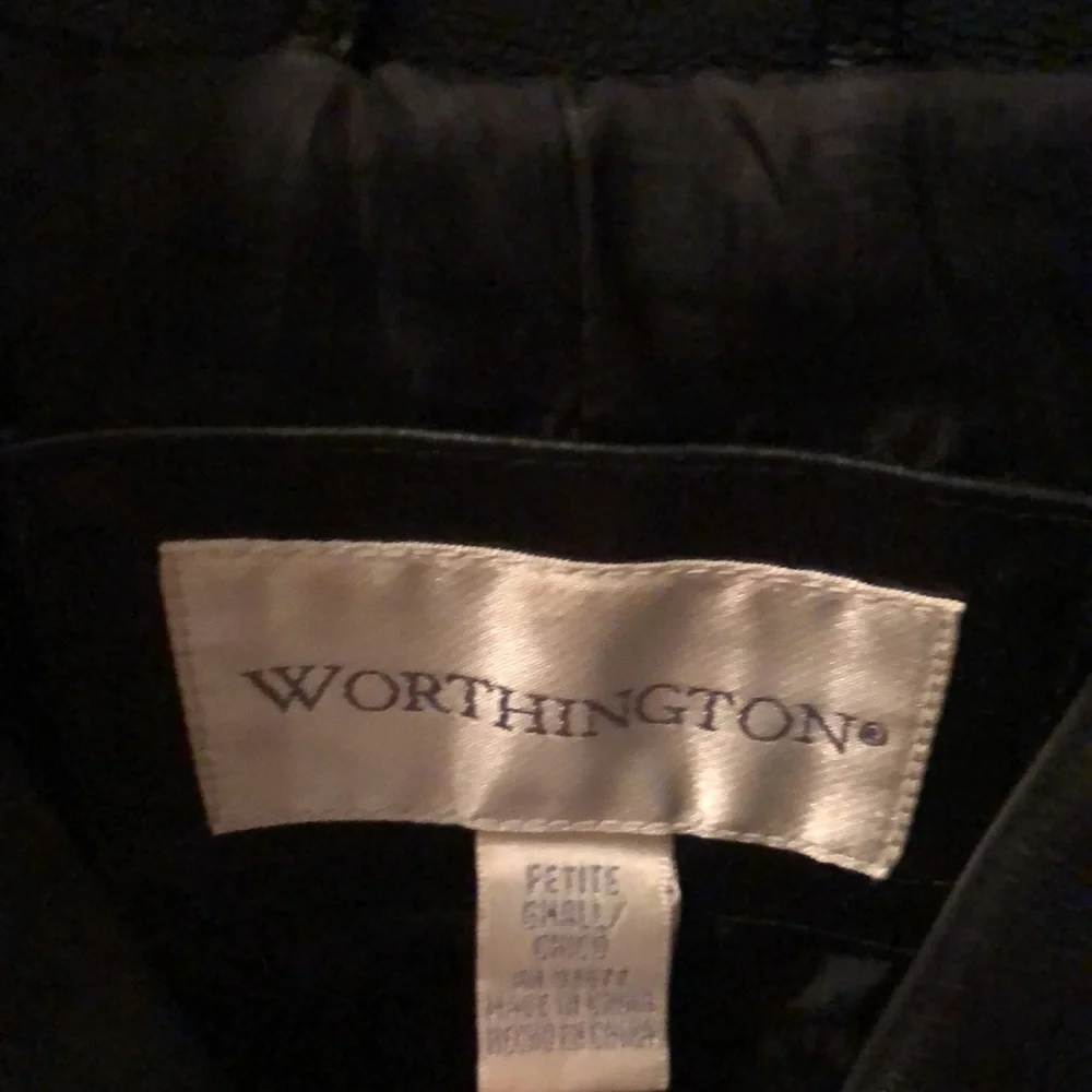 Worthington Leather Jacket - Picture 2 of 3